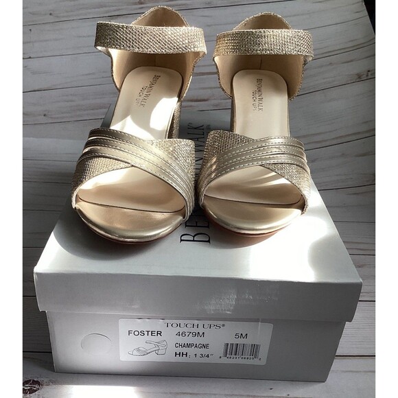 Benjamin Walk Touch UPS Foster 4679M Dyeables Champagne Color Size 5 - Picture 12 of 14